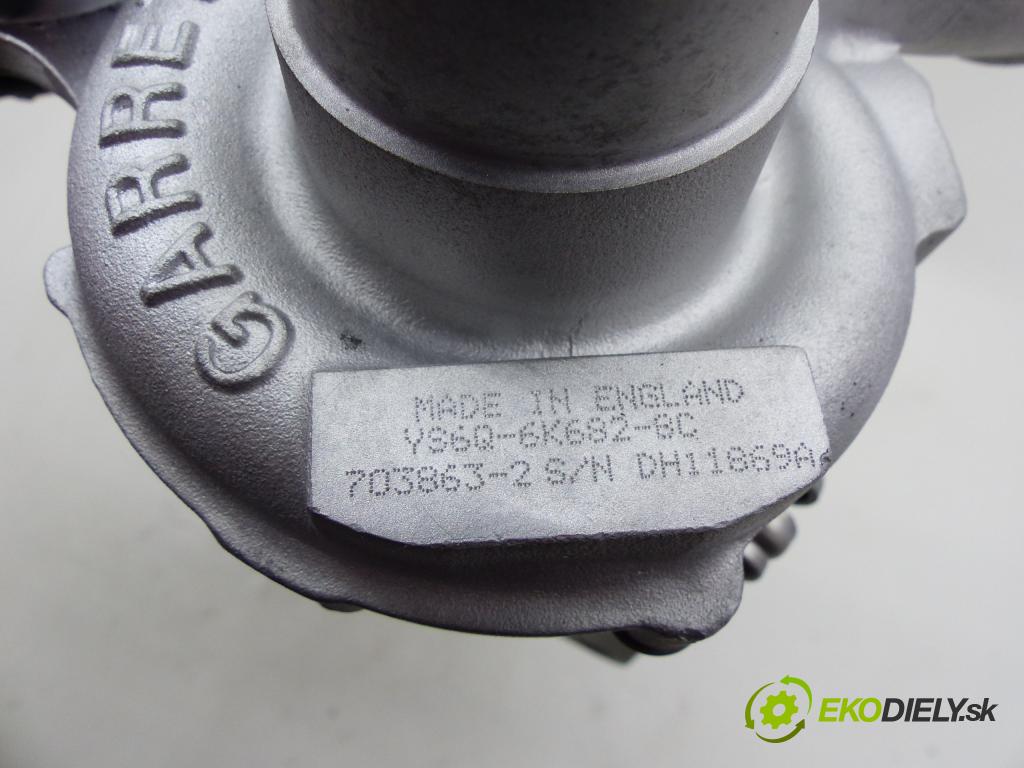 Ford Fiesta 1.8 TD Endura - 75 hp  55 kW 1800 cm3  turbo 703863-2 (Turbodúchadla (kompletní))