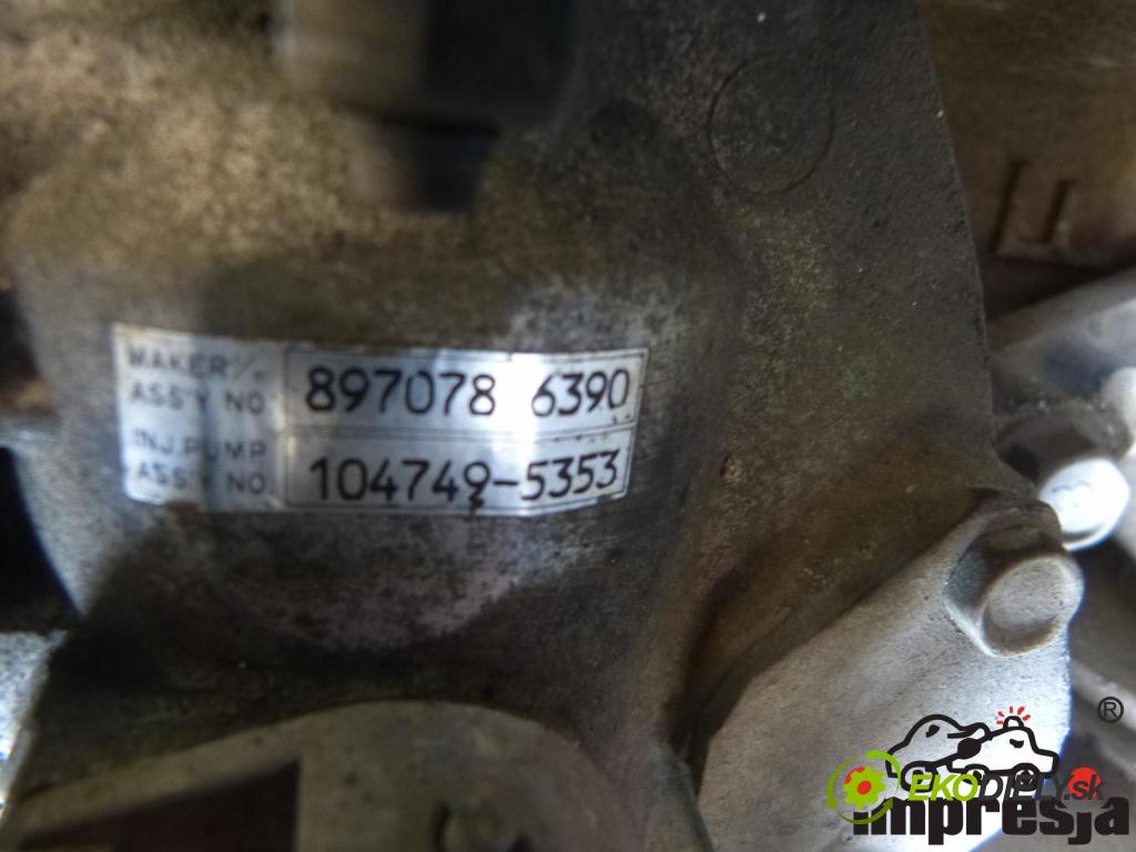 Opel Corsa B 1993-1999 1.5 TD Isuzu 67 HP  49 kW 1500 cm3  Pumpa vstrekovacia  (Vstrekovacie čerpadlá)