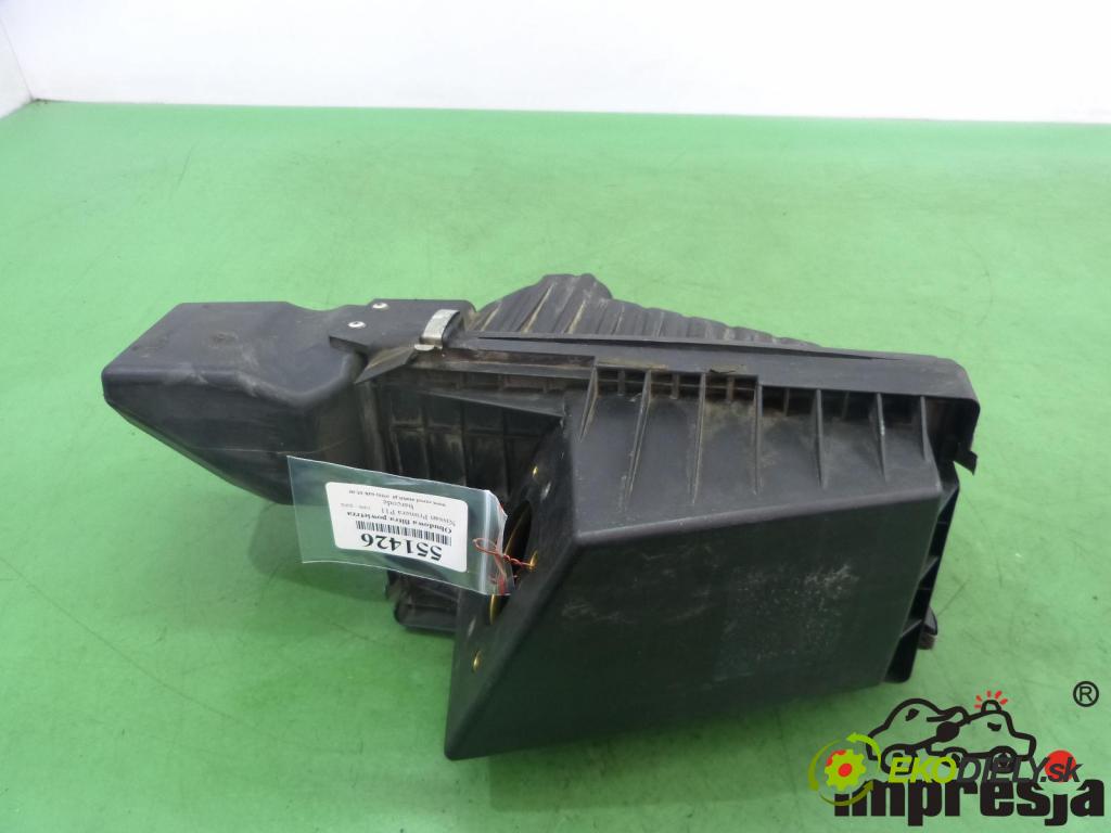 Nissan Primera P11 1996-2002 1.8 16V 114 hp 84 kW 1800 cm3 obal filtra vzduchu (Kryty filtrů)