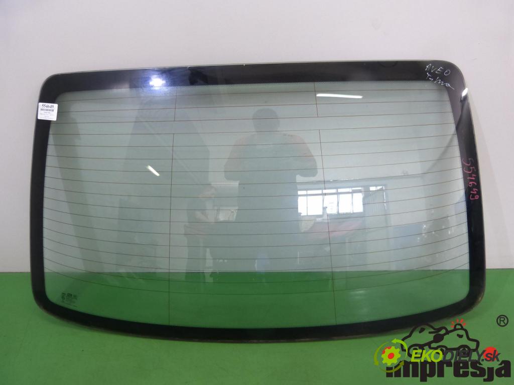Chevrolet Aveo T250 2006-2011 1.2 8V 72 hp  53 kW 1200 cm3  okno zadní část  (Okna zadní)