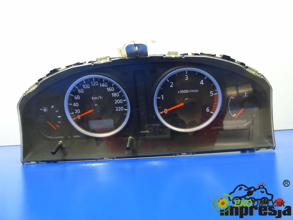 Nissan Almera N16 2000-2006 1.5 DCI 82 HP  60 kW 1500 cm3  Prístrojovka  (Prístrojové dosky, displeje)