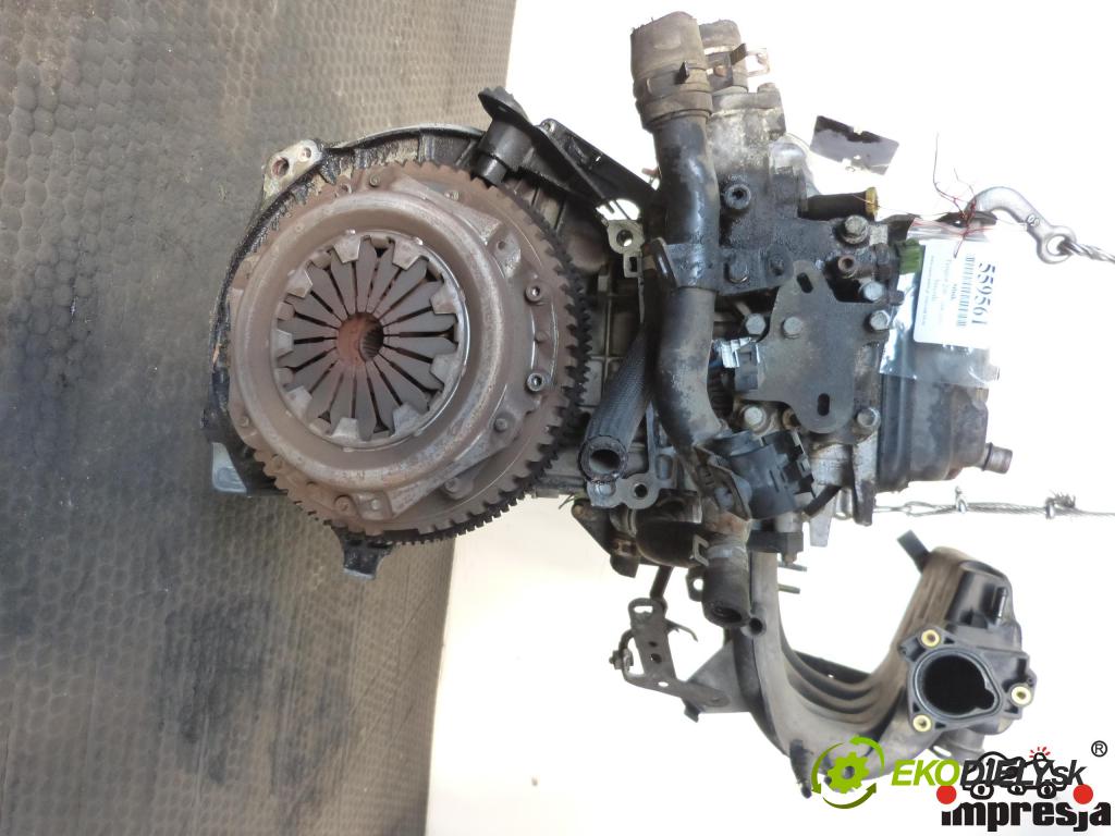 Peugeot 206 1.1 8V 60 hp  44 kW 1100 cm3  motor HFZ