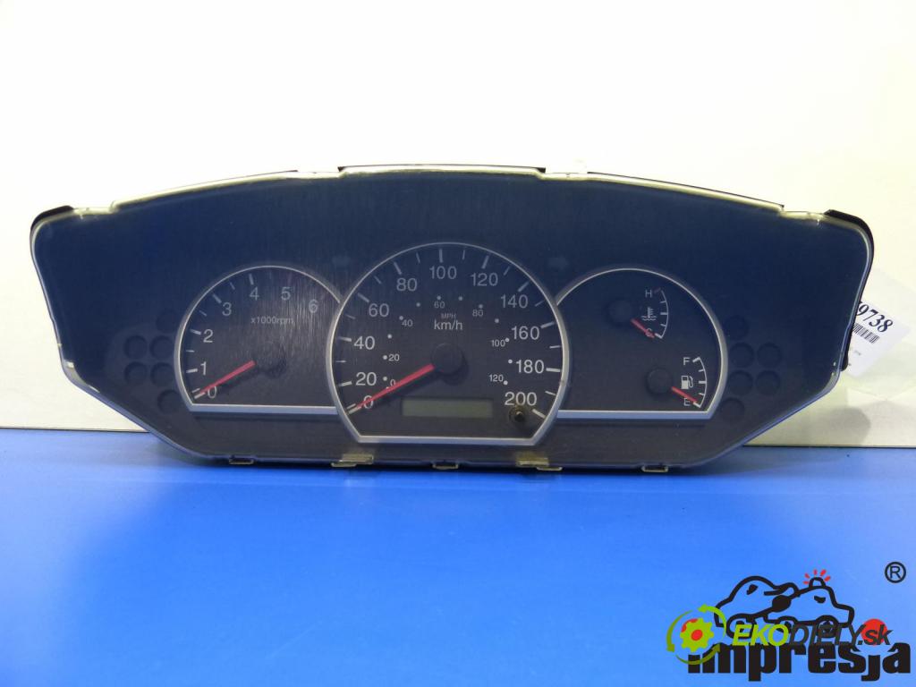 Kia Carens II 2002-2006 2.0 CRDi 113 HP  83 kW 2000 cm3  Prístrojovka  (Prístrojové dosky, displeje)