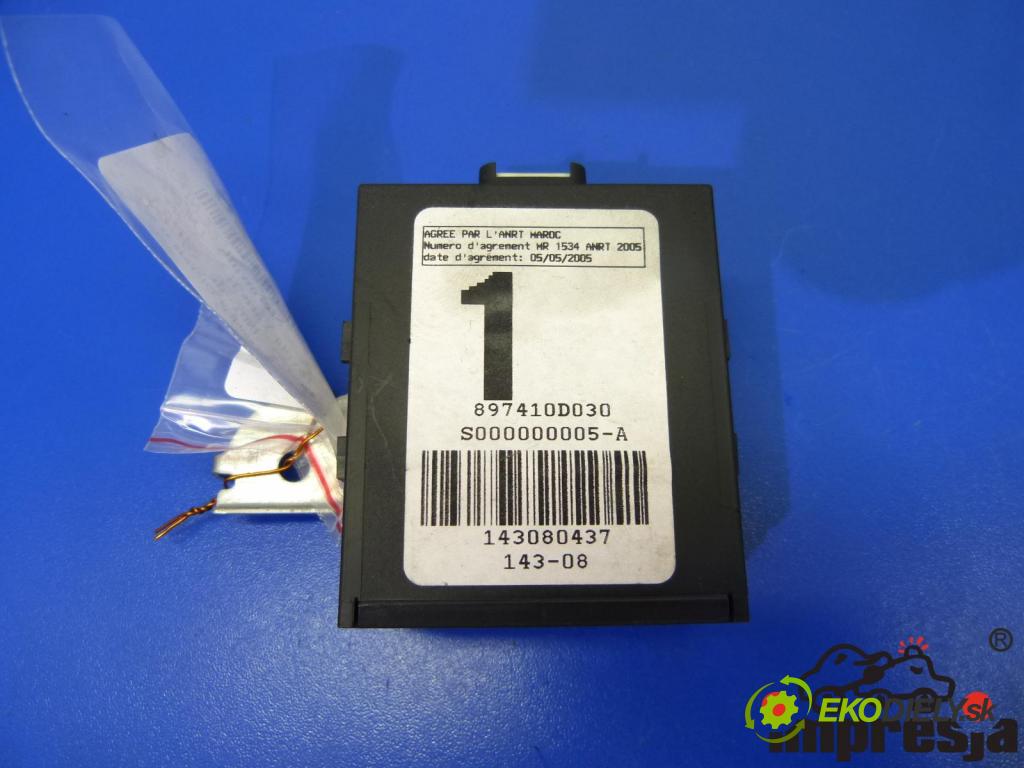 Toyota Yaris II 2005-2011 1.4 D4D 90 HP 66 kW 1400 cm3 Modul Riadiaca jednotka (Ostatné)