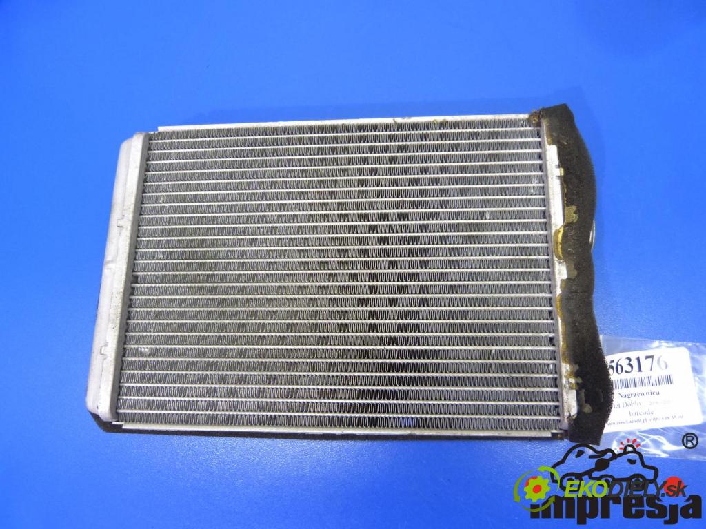 Fiat Doblo I 2001-2010 1.6 16V 103 HP  76 kW 1600 cm3  Výhrevné teleso, radiátor kúrenia  (Radiátory kúrenia)