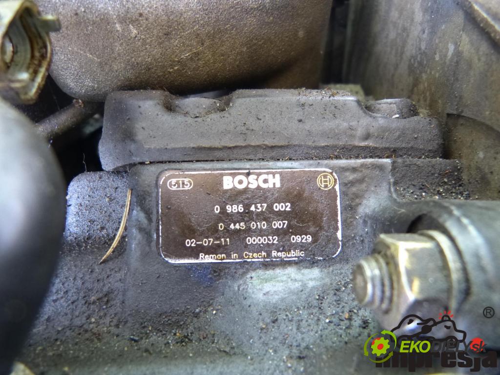 Fiat Multipla 1998-2004 1.9 JTD 105 HP  77 kW 1900 cm3  Pumpa vstrekovacia  (Vstrekovacie čerpadlá)