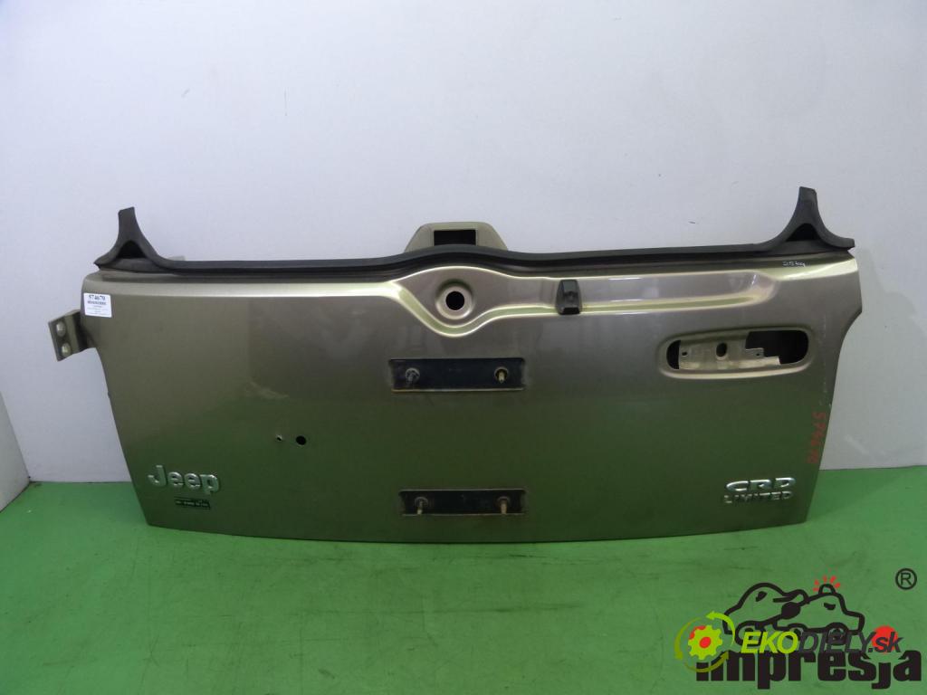 Jeep Cherokee KJ 2001-2008 2.8 CRD 163 hp  120 kW 2800 cm3  zadní část kapota  (Zadní kapoty)