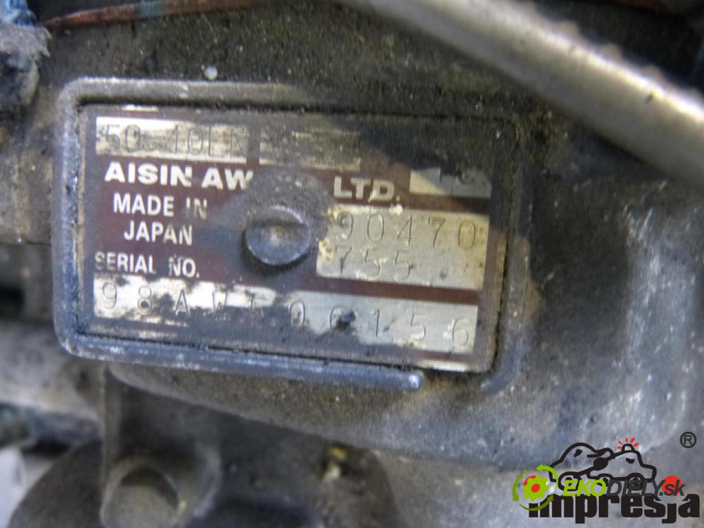 Opel Vectra B 1995-2002 1.8 16V 116 HP 85 kW 1800 cm3 Prevodovka - automat