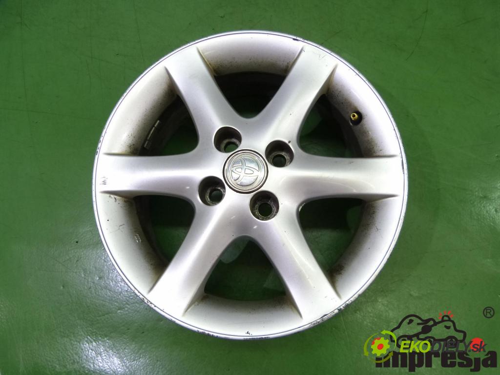 Toyota Corolla E12 2001-2009 1.6 16V vvt-i 110 hp  81 kW 1600 cm3  hlinikové disky 