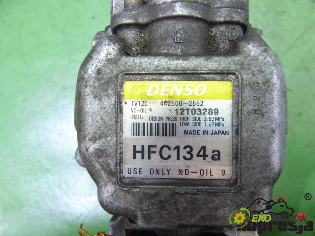 Toyota Corolla E11 1997-2002 1.3 16V 86 HP  63 kW 1300 cm3  Pumpa klimatizácie