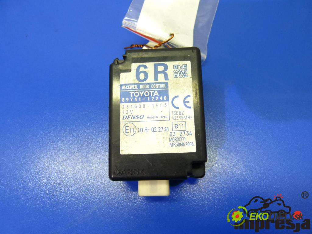 Toyota Corolla E15 2007-2014 1.4 D4D 90 HP  66 kW 1400 cm3  Modul Riadiaca jednotka  (Ostatné)
