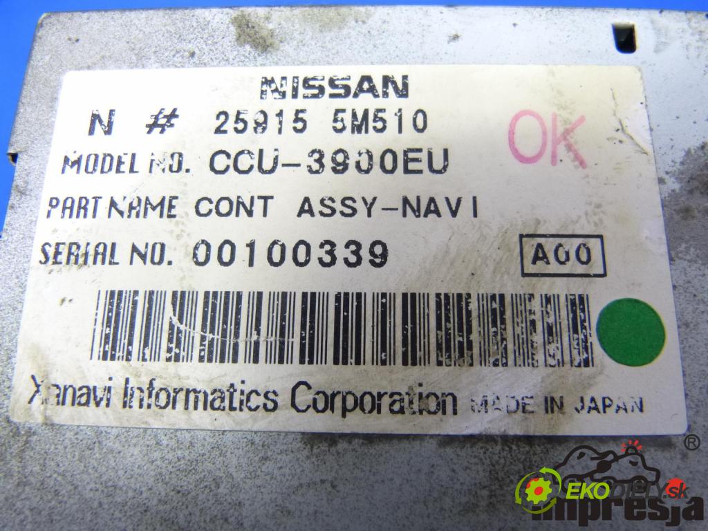 Nissan Almera N16 2000-2006 2.2 TD 110 HP  81 kW 2200 cm3  Navigácia  (GPS navigácie)