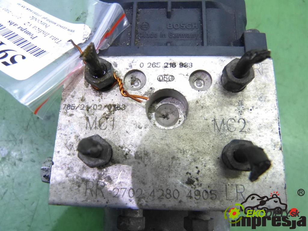 Tata Indica v2 1.4 16V 84 HP  62 kW 1400 cm3  Pumpa ABS  (Pumpy ABS)