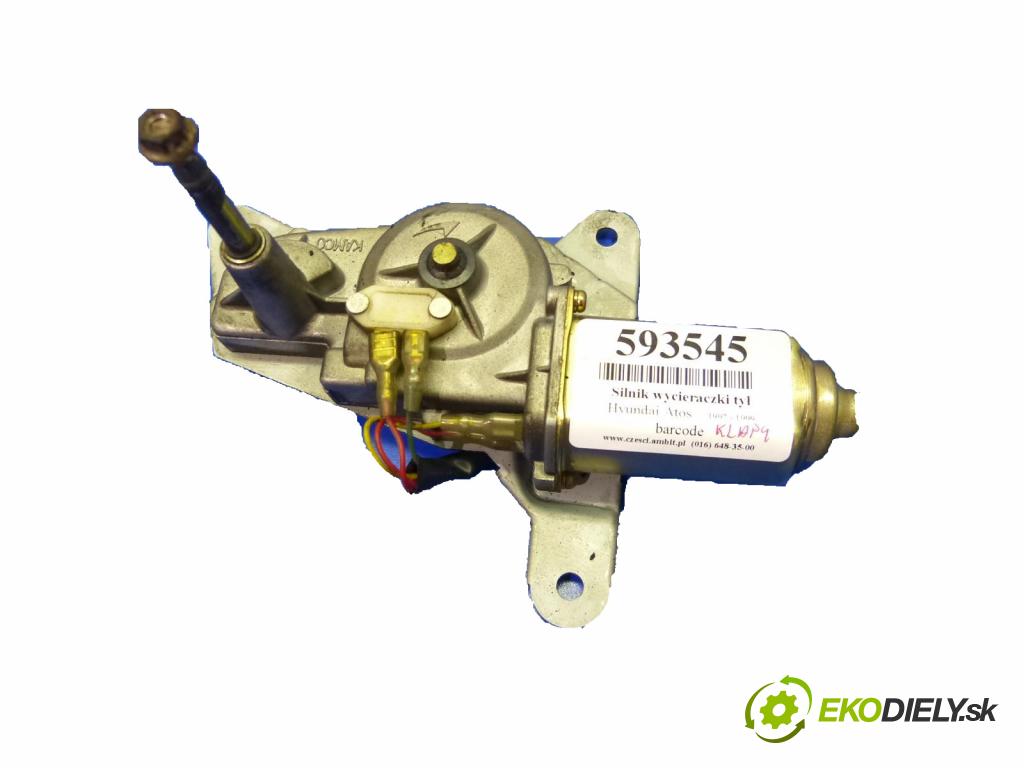 Hyundai Atos 1.0 12V 1000 cm3 motor stěrače zadní část