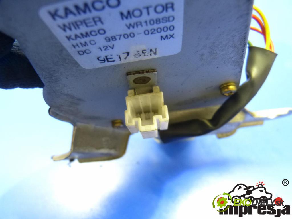 Hyundai Atos 1.0 12V 1000 cm3 motor stěrače zadní část
