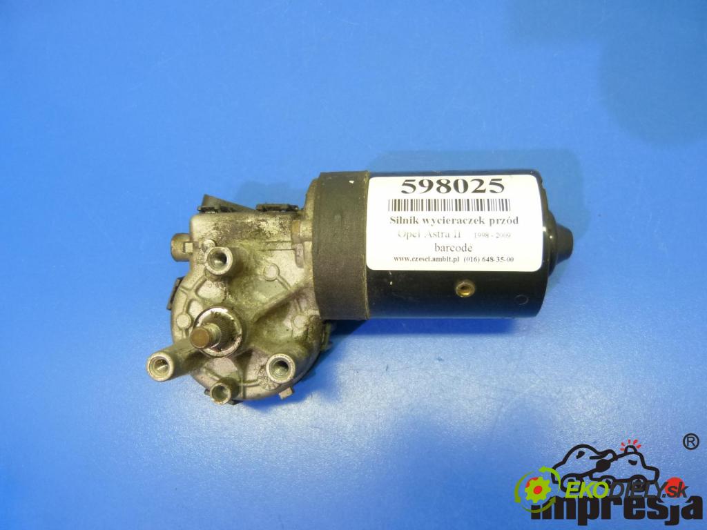Opel Astra II 1998-2009 1.6 16V 101 hp  74 kW 1600 cm3  motor stěračů přední část 