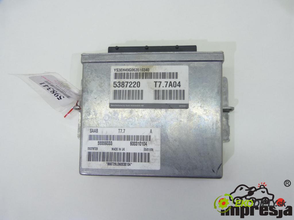Saab 9-5 2.3 KAT 260 HP  191 kW 2300 cm3  Modul Riadiaca jednotka  (Ostatné)