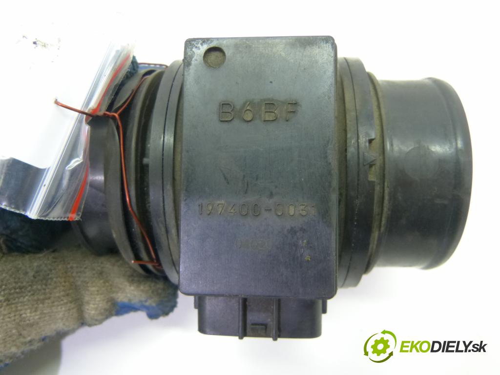 Mazda 323f 1.8 16V 114 HP  84 kW 1800 cm3  Váha vzduchu  (Váhy vzduchu)