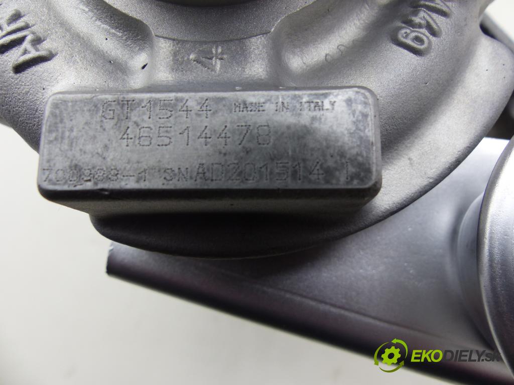 Fiat Brava I 1995-2001 1.9 TD 75 HP  55 kW 1900 cm3  Turbodúchadlo,turbo 46514478 (Turbodúchadlá (kompletné))