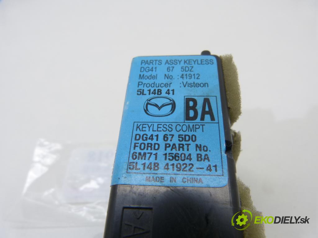 Mazda 2 I 2003-2007 1.4 16V   1400 cm3  Modul Riadiaca jednotka  (Ostatné)