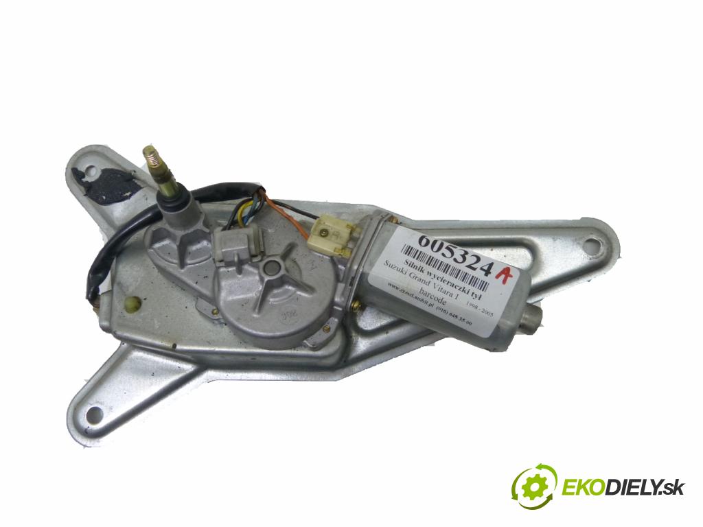 Suzuki Grand Vitara I 1998-2005 2.0 HDI 109 hp  80 kW 2000 cm3  motor stěrače zadní část 