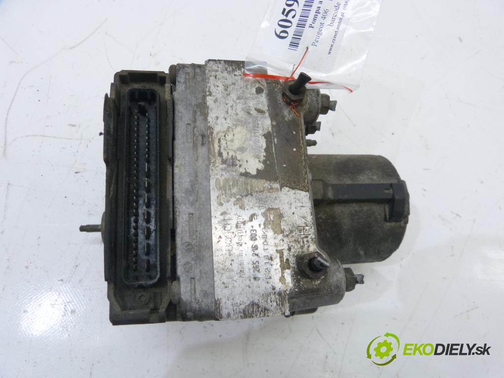 Peugeot 406 1.8 16V 110 HP  81 kW 1800 cm3  Pumpa ABS  (Pumpy ABS)