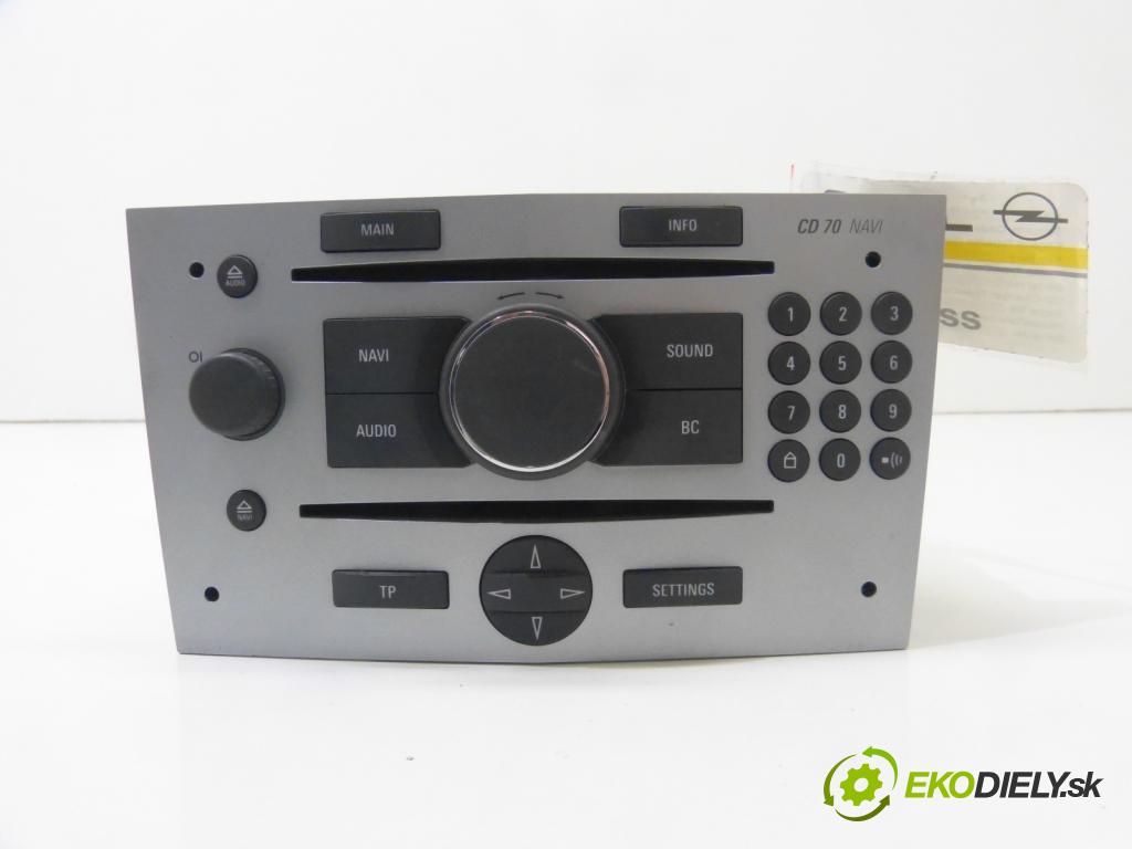 Opel Astra III 2004-2014 1.7 CDTI 125 HP  92 kW 1700 cm3 5- Radio továreň: