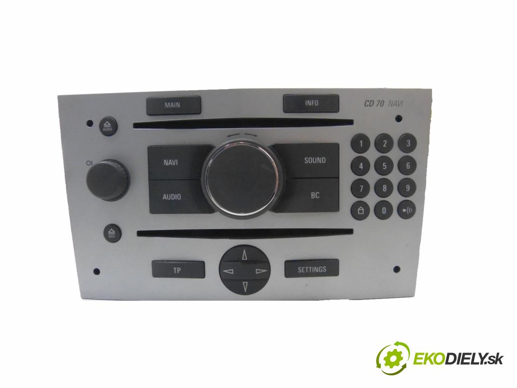Opel Astra III 2004-2014 1.7 CDTI 125 HP  92 kW 1700 cm3 5- Radio továreň: 