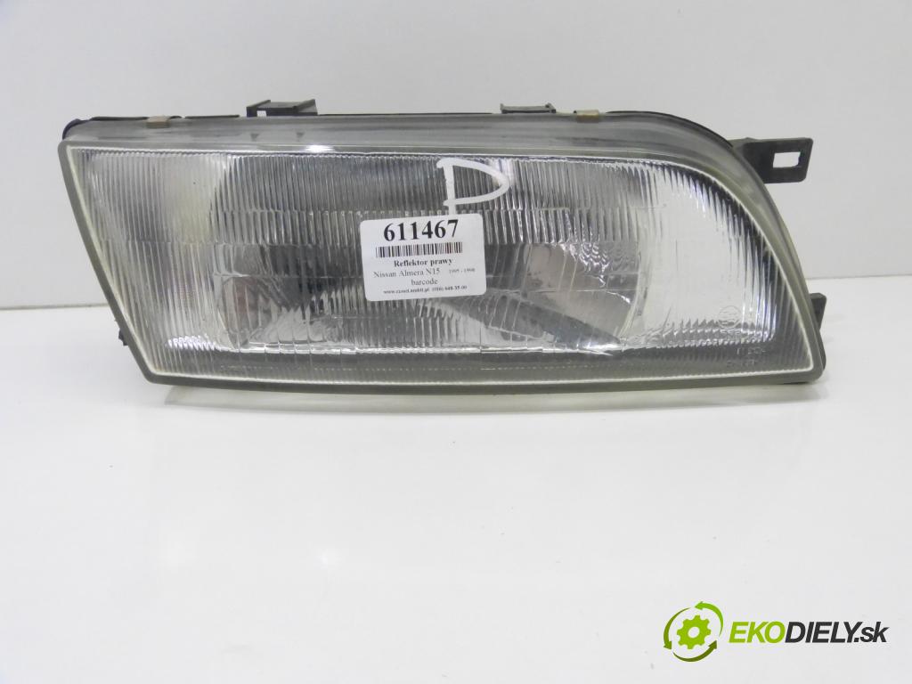 Nissan Almera N15 1995-2000 1.4 16V   1400 cm3  Svetlomet pravy  (Pravé)