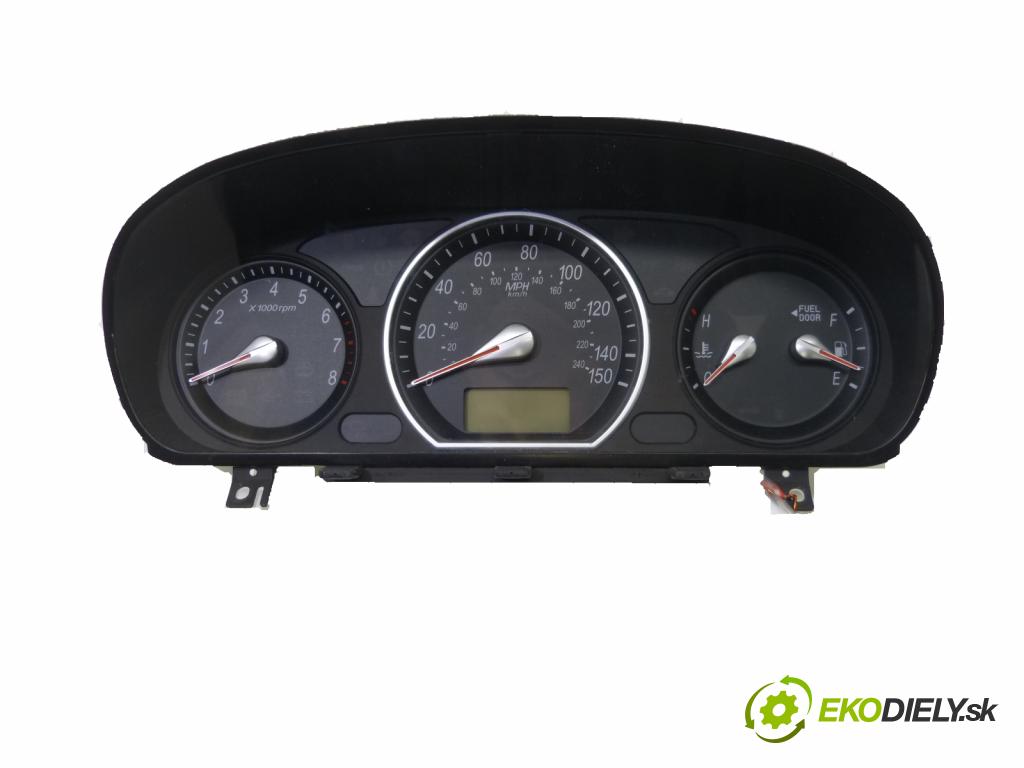 Hyundai Sonata V 2004-2009 2.4 16V 162 HP  119 kW 2400 cm3  Prístrojovka  (Prístrojové dosky, displeje)