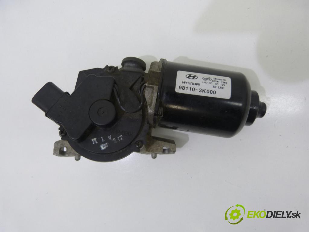 Hyundai Sonata V 2004-2009 2.4 16V 162 hp  119 kW 2400 cm3  motor stěračů přední část