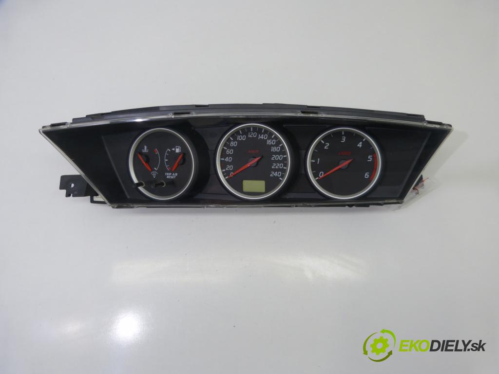 Nissan Primera P12 2001-2007 1.9 DCI 116 hp  85 kW 1900 cm3  prístrojovka  (Přístrojové desky, displeje)