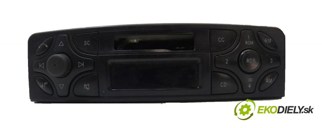 Mercedes C W203 2000-2007 1.8 KAT 143 HP 105 kW 1800 cm3 RADIO (Audio zariadenia)