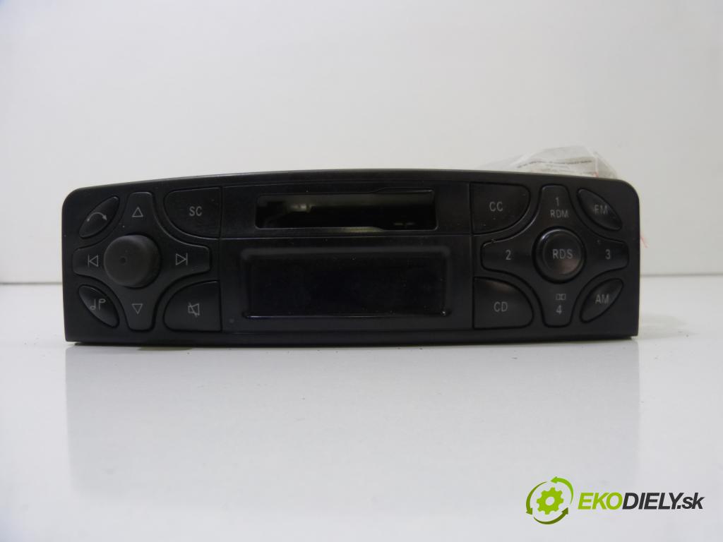 Mercedes C W203 2000-2007 1.8 KAT 143 HP 105 kW 1800 cm3 RADIO (Audio zariadenia)