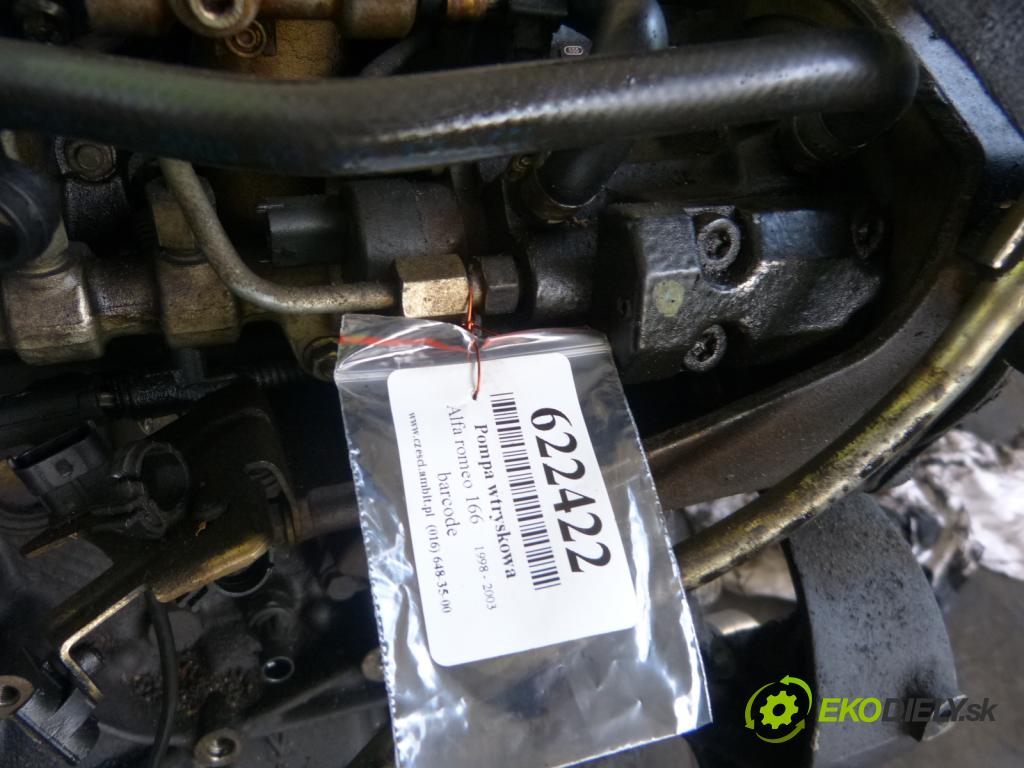 Alfa romeo 166 2.4 JTD 136 HP  100 kW 2400 cm3  Pumpa vstrekovacia  (Vstrekovacie čerpadlá)