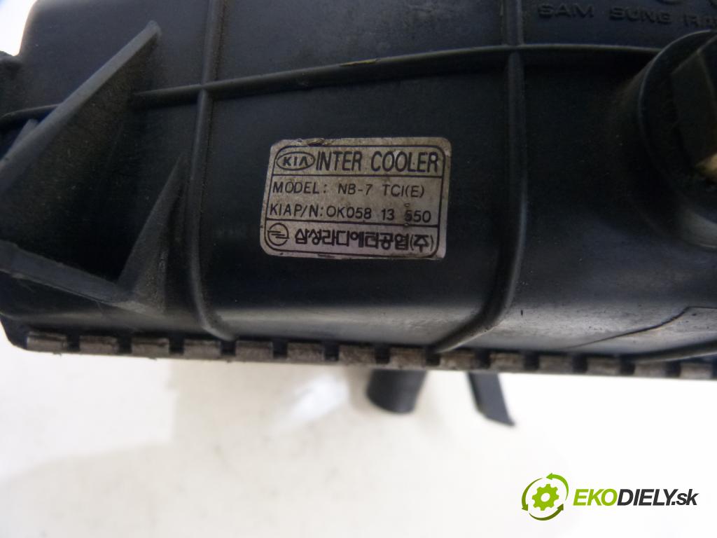 Kia Sportage 2.0 TD 83 hp  61 kW 2000 cm3  intercooler  (Chladiče nasávaného vzduchu (intercoolery))