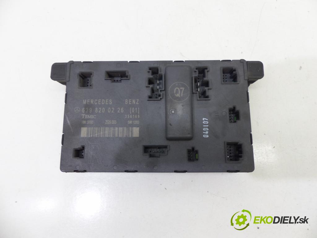 Mercedes Vito W639 2003-2014 2.2 CDI 150 HP  110 kW 2200 cm3  Modul Riadiaca jednotka  (Ostatné)