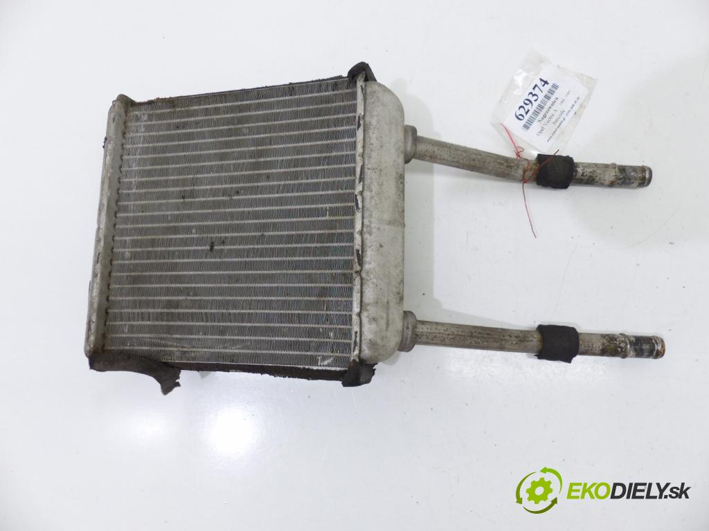 Opel Vectra A 1988-1995 1.8 8V 90 hp  66 kW 1800 cm3  topné těleso radiátor topení  (Radiátory topení)