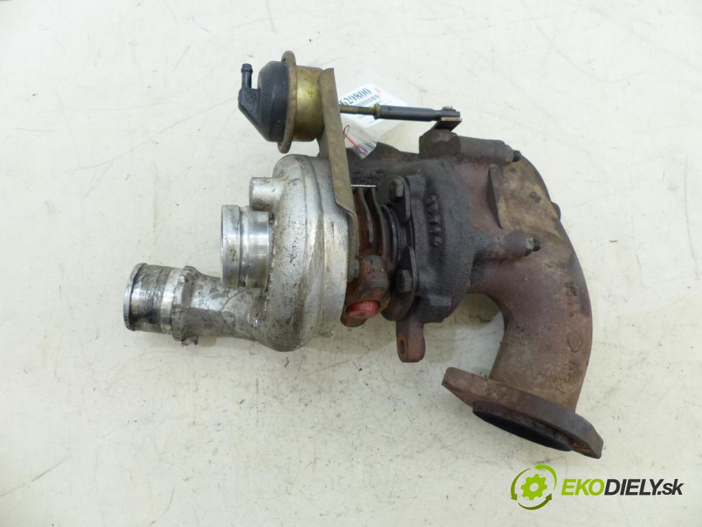 Renault Megane I 1995-2003 1.9 TD 90 HP  66 kW 1900 cm3  Turbodúchadlo,turbo  (Turbodúchadlá (kompletné))