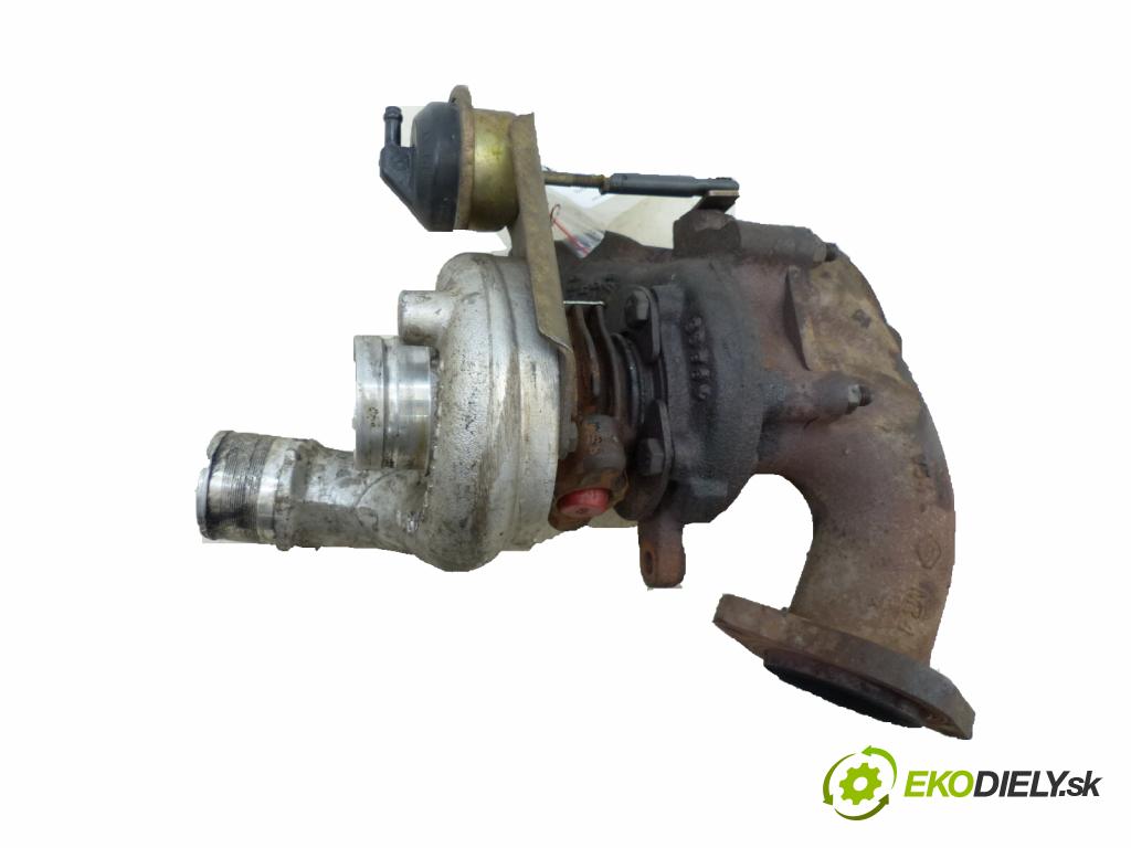 Renault Megane I 1995-2003 1.9 TD 90 HP  66 kW 1900 cm3  Turbodúchadlo,turbo  (Turbodúchadlá (kompletné))