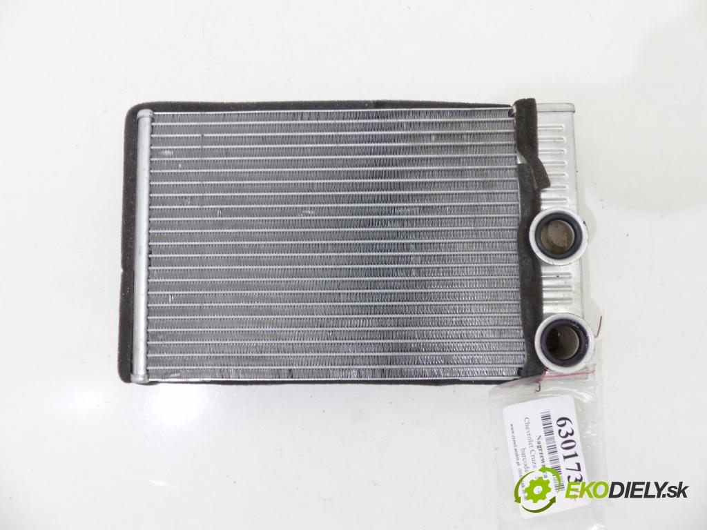 Chevrolet Cruze 1.7 TD 131 hp  96 kW 1700 cm3  topné těleso radiátor topení  (Radiátory topení)