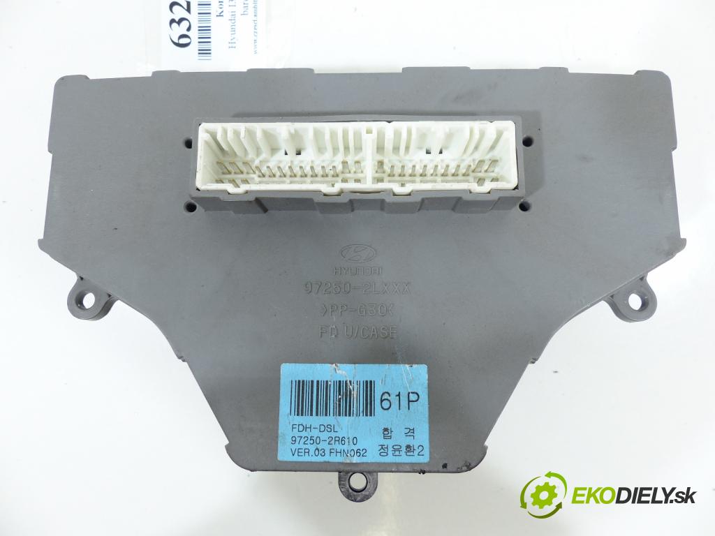 Hyundai I30 I 2007-2012 1.6 16V 125 HP  92 kW 1600 cm3  - Panel kúrenia