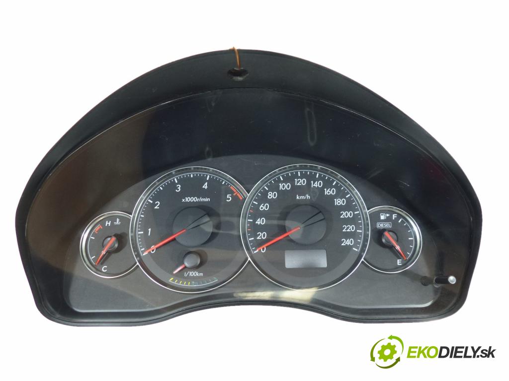 Subaru Legacy outback III 2003-2009 2.0 KAT 150 hp  110 kW 2000 cm3  prístrojovka  (Přístrojové desky, displeje)