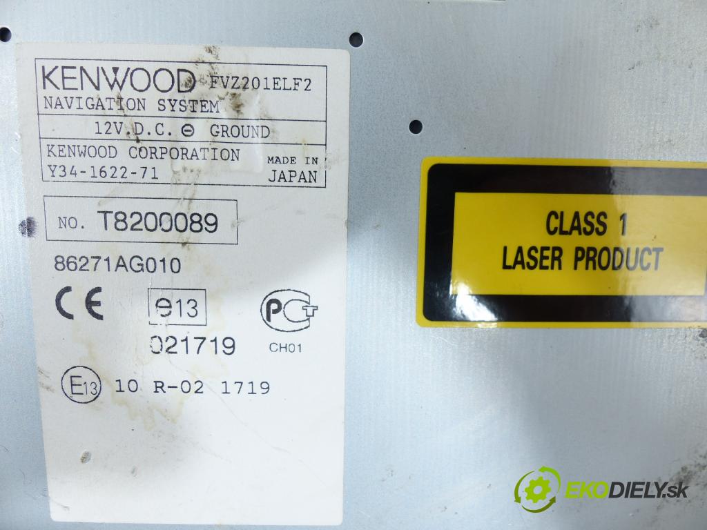 Subaru Legacy outback III 2003-2009 3.0 Karburátor  180 kW 3000 cm3  Navigácia  (GPS navigácie)