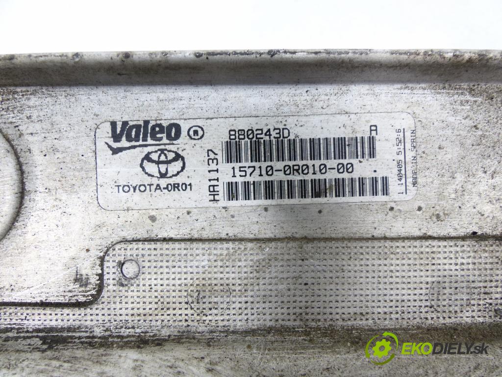 Toyota Avensis II T25 2003-2008 2.2 D4D 150 HP 110 kW 2200 cm3 Chladič oleja