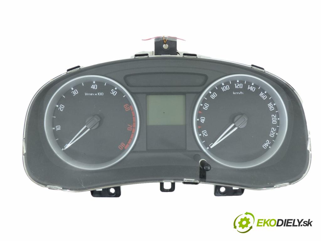 Skoda Fabia II 2007-2014 1.2 6V 60 hp  44 kW 1200 cm3  prístrojovka  (Přístrojové desky, displeje)