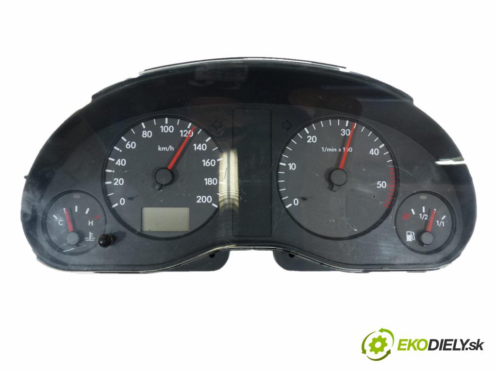 Seat Alhambra 1996-2010 1.9 TDI 110 hp  81 kW 1900 cm3  prístrojovka  (Přístrojové desky, displeje)