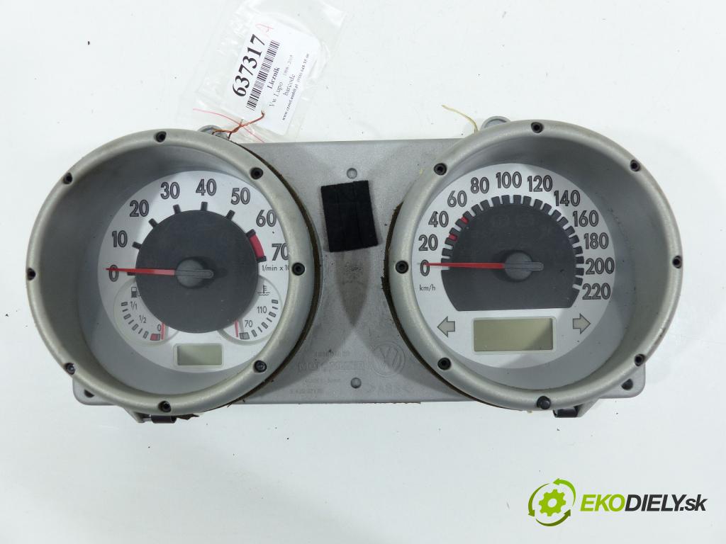 Vw Lupo 1.0 8V 50 HP  37 kW 1000 cm3  Prístrojovka  (Prístrojové dosky, displeje)