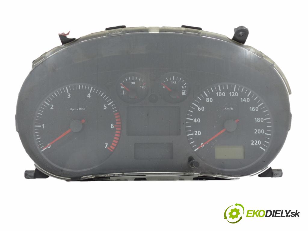 Seat Ibiza II 1993-2002 1.4 8V 60 hp  44 kW 1400 cm3  prístrojovka  (Přístrojové desky, displeje)