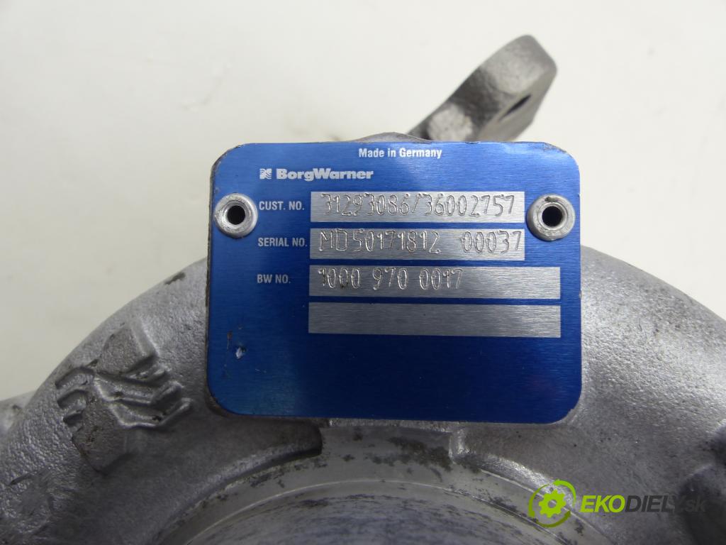 Volvo XC60 I 2008-2017 2.4 KAT 205hp  151 kW 2400 cm3  Turbodúchadlo,turbo  (Turbodúchadlá (kompletné))